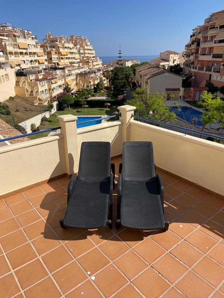 Apartmán Encantador Piso Con Terraza Y Piscina Benalmádena Exteriér fotografie